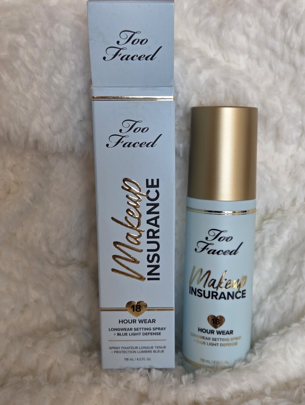 Too Faced Makeup Insurance Longwear Setting Spray + Blue Light Defense
